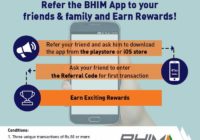 Earn exciting rewards by referring the BHIM App